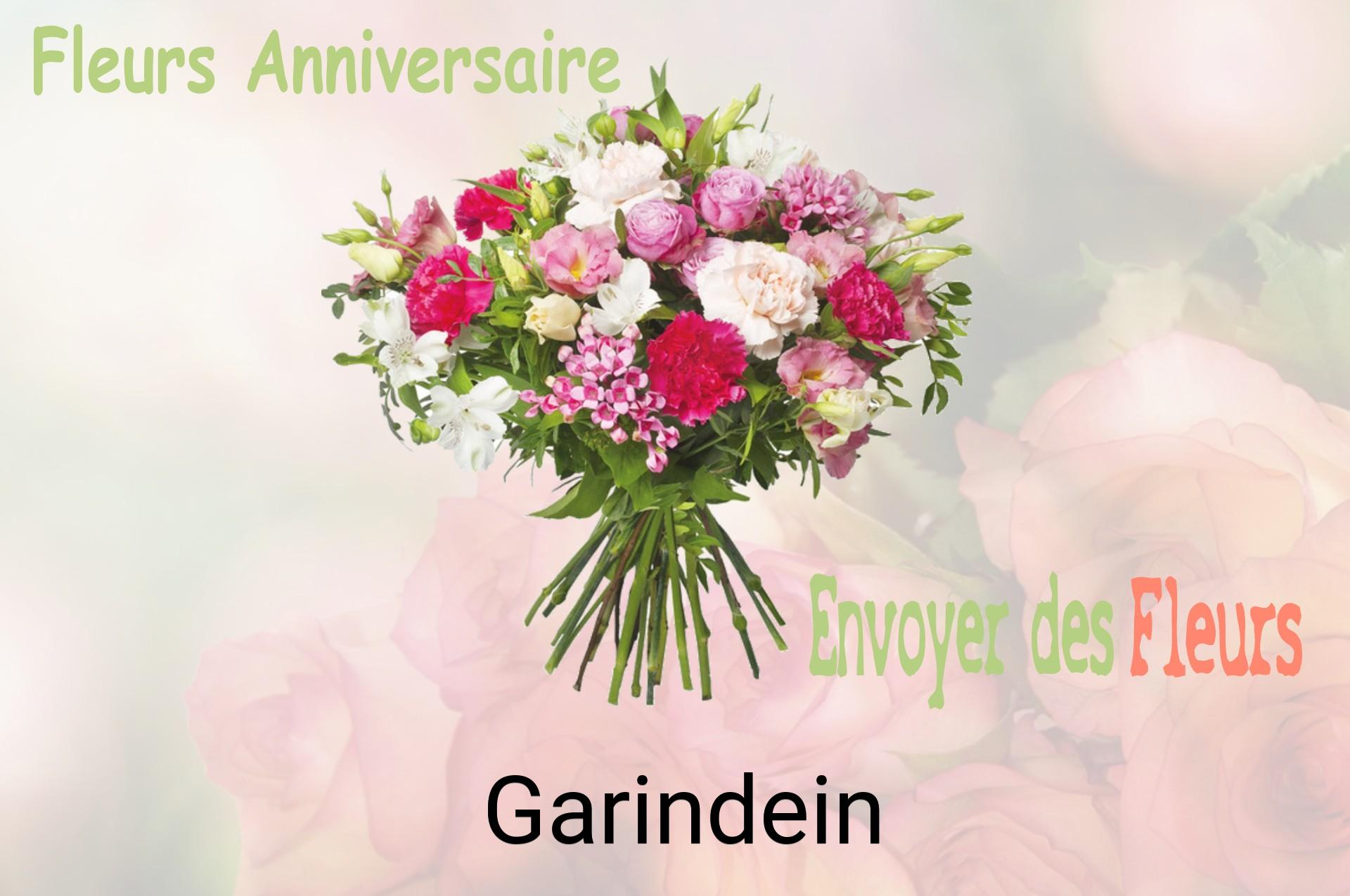 Bouquet de fleurs d’anniversaire livré à Garindein